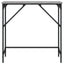 konsolbord 75x32x75 cm konstrueret træ grå sonoma-eg