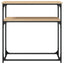 konsolbord 75x35,5x75 cm konstrueret træ sonoma-eg
