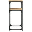konsolbord 75x35,5x75 cm konstrueret træ sonoma-eg