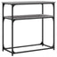 konsolbord 75x35,5x75 cm konstrueret træ grå sonoma-eg