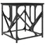 sofabord 45x45x47,5 cm konstrueret træ sort