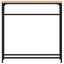 konsolbord Sonoma eg 75x19,5x75 cm konstrueret træ