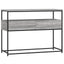 konsolbord 100x40x75 cm konstrueret træ grå sonoma-eg
