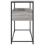 konsolbord 100x40x75 cm konstrueret træ grå sonoma-eg