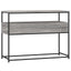 konsolbord 100x40x75 cm konstrueret træ grå sonoma-eg