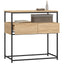konsolbord Sonoma eg 75x40x75 cm konstrueret træ