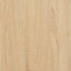 konsolbord Sonoma eg 75x40x75 cm konstrueret træ