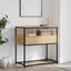 konsolbord Sonoma eg 75x40x75 cm konstrueret træ