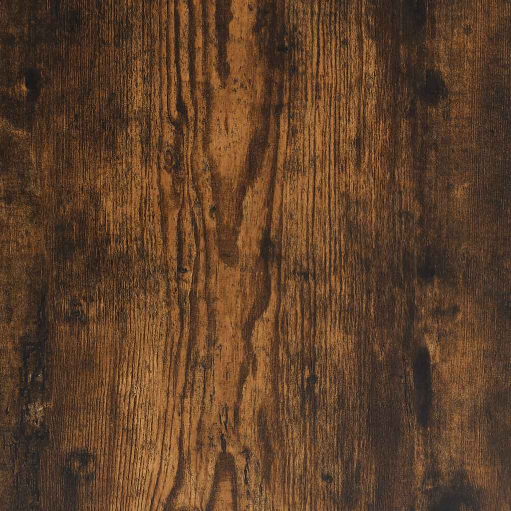 konsolbord 75x40x75 cm konstrueret træ røget egetræsfarve
