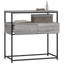 konsolbord 75x40x75 cm konstrueret træ grå sonoma-eg
