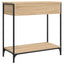 konsolbord 75x34,5x75 cm konstrueret træ sonoma-eg