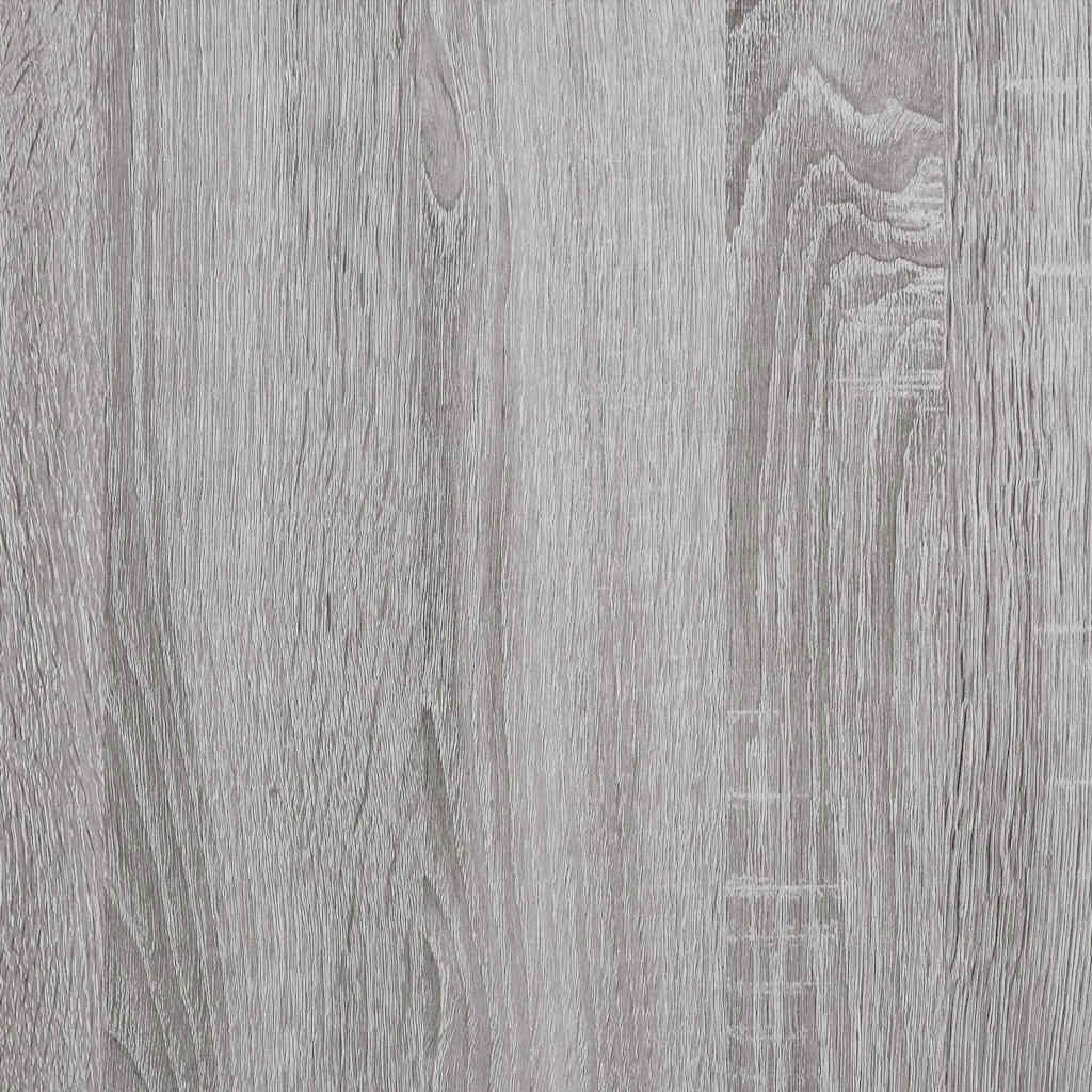 konsolbord 75x28x75 cm konstrueret træ grå sonoma-eg