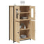 skab 62x32x106,5 cm konstrueret træ sonoma-eg