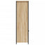 højskab 62x36x121,5 cm konstrueret træ sonoma-eg