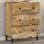 skab 60x33x75 cm massivt mangotræ
