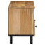 tv-bord 100x33x46 cm massivt mangotræ