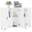 skab 90x34x80 cm konstrueret træ hvid