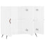 skab 90x34x80 cm konstrueret træ hvid