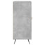 skab 90x34x80 cm konstrueret træ betongrå