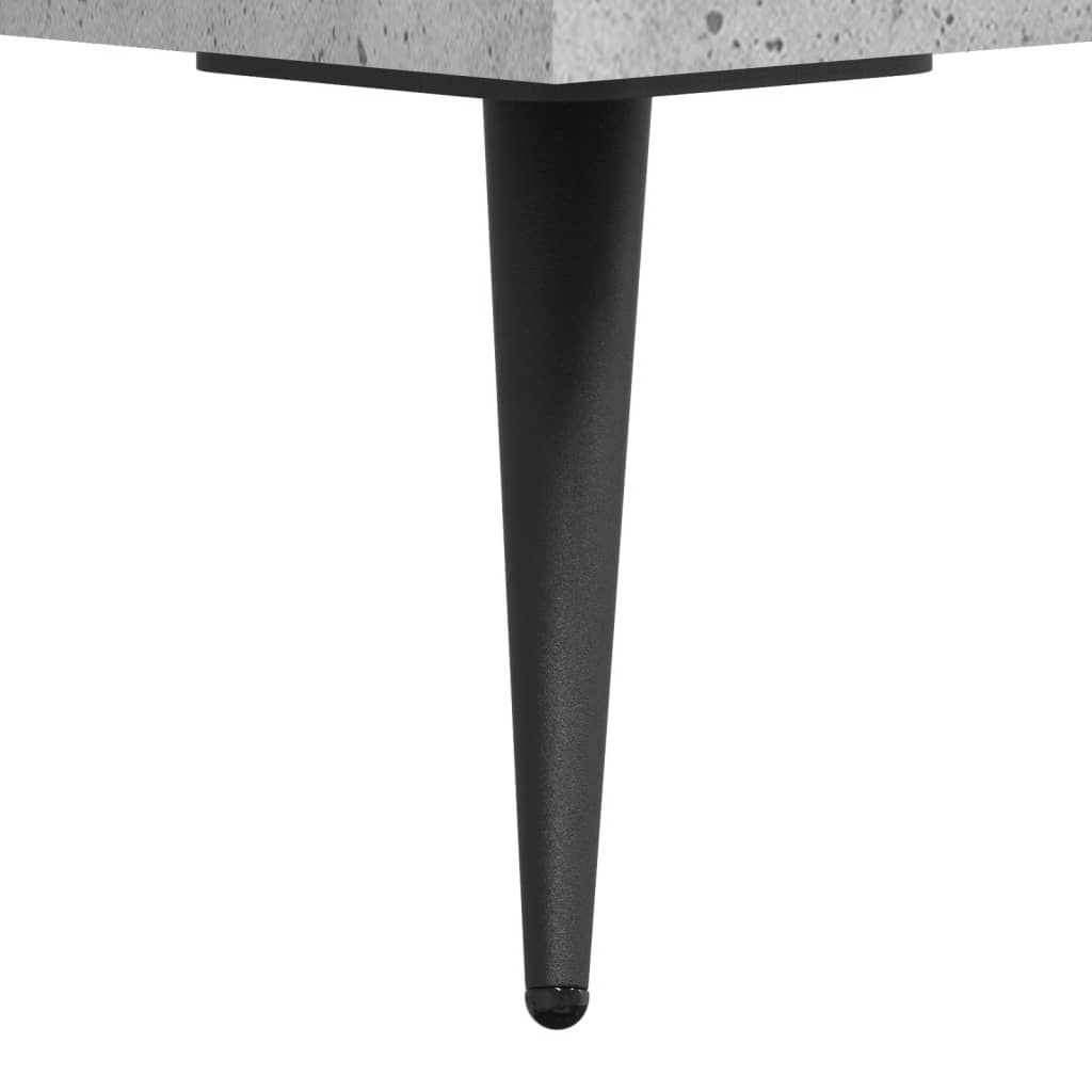 skab 90x34x80 cm konstrueret træ betongrå