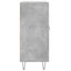 skab 90x34x80 cm konstrueret træ betongrå