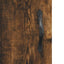 skab 90x34x80 cm konstrueret træ røget egetræsfarve