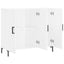 skab 90x34x80 cm konstrueret træ hvid