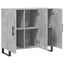 skab 90x34x80 cm konstrueret træ betongrå