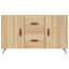skænk 100x36x60 cm konstrueret træ sonoma-eg