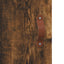 skænk 100x36x60 cm konstrueret træ røget egetræsfarve
