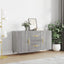 skænk 100x36x60 cm konstrueret træ grå sonoma-eg