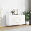 skænk 100x36x60 cm konstrueret træ hvid