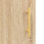 skænk 100x36x60 cm konstrueret træ sonoma-eg