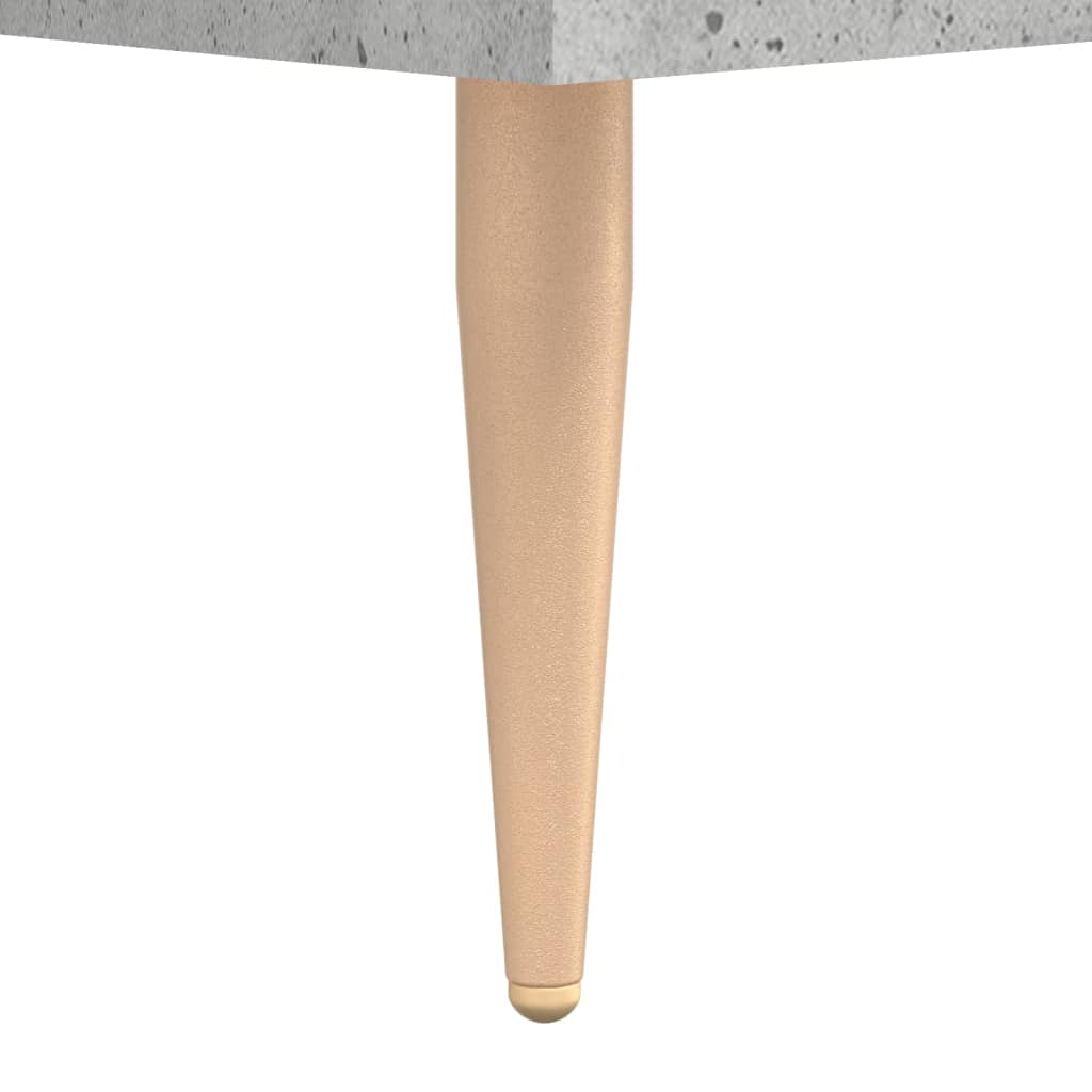 skænk 100x36x60 cm konstrueret træ betongrå