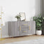 skænk 100x36x60 cm konstrueret træ grå sonoma-eg