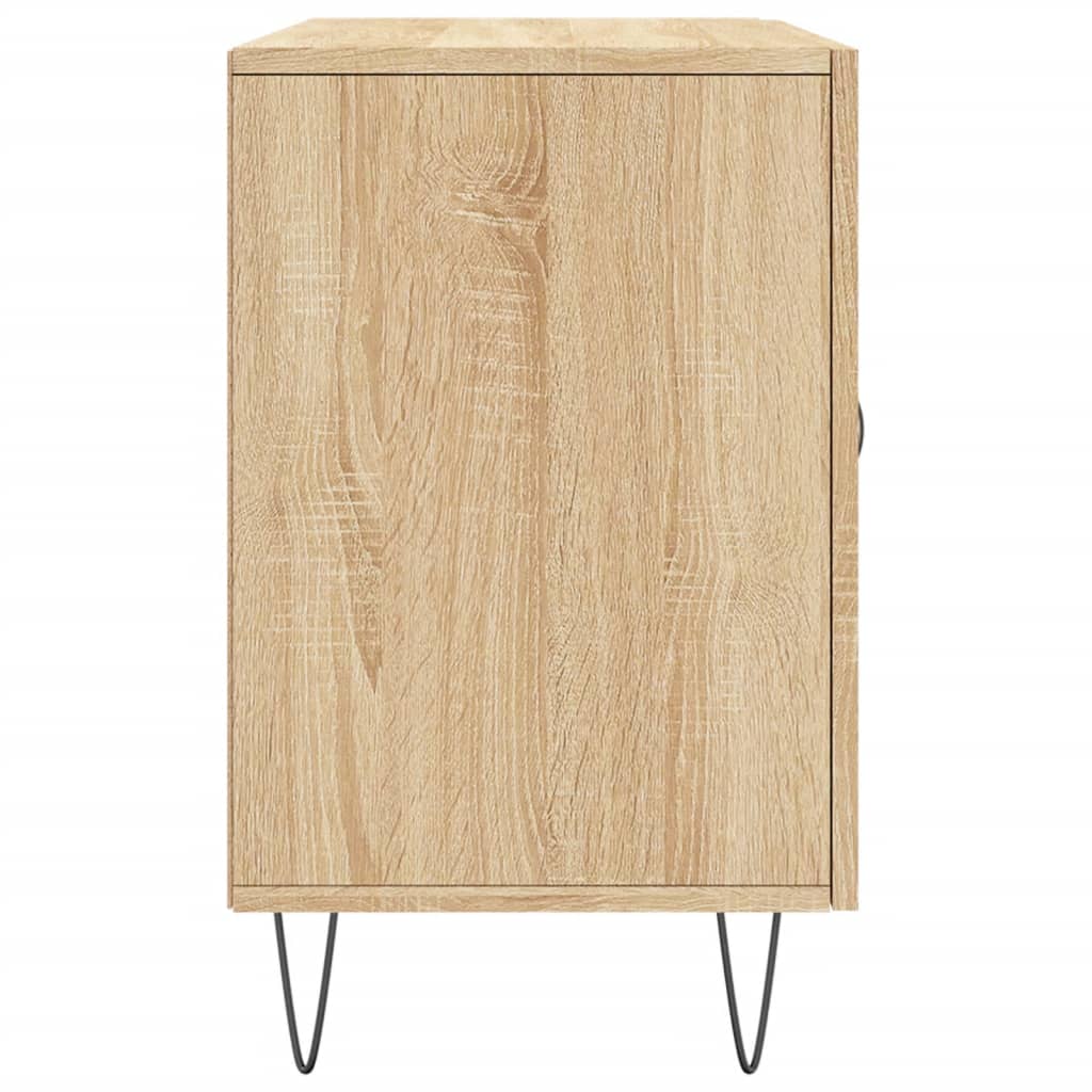 skænk 100x36x60 cm konstrueret træ sonoma-eg