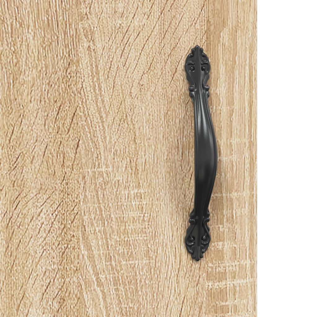 skænk 100x36x60 cm konstrueret træ sonoma-eg