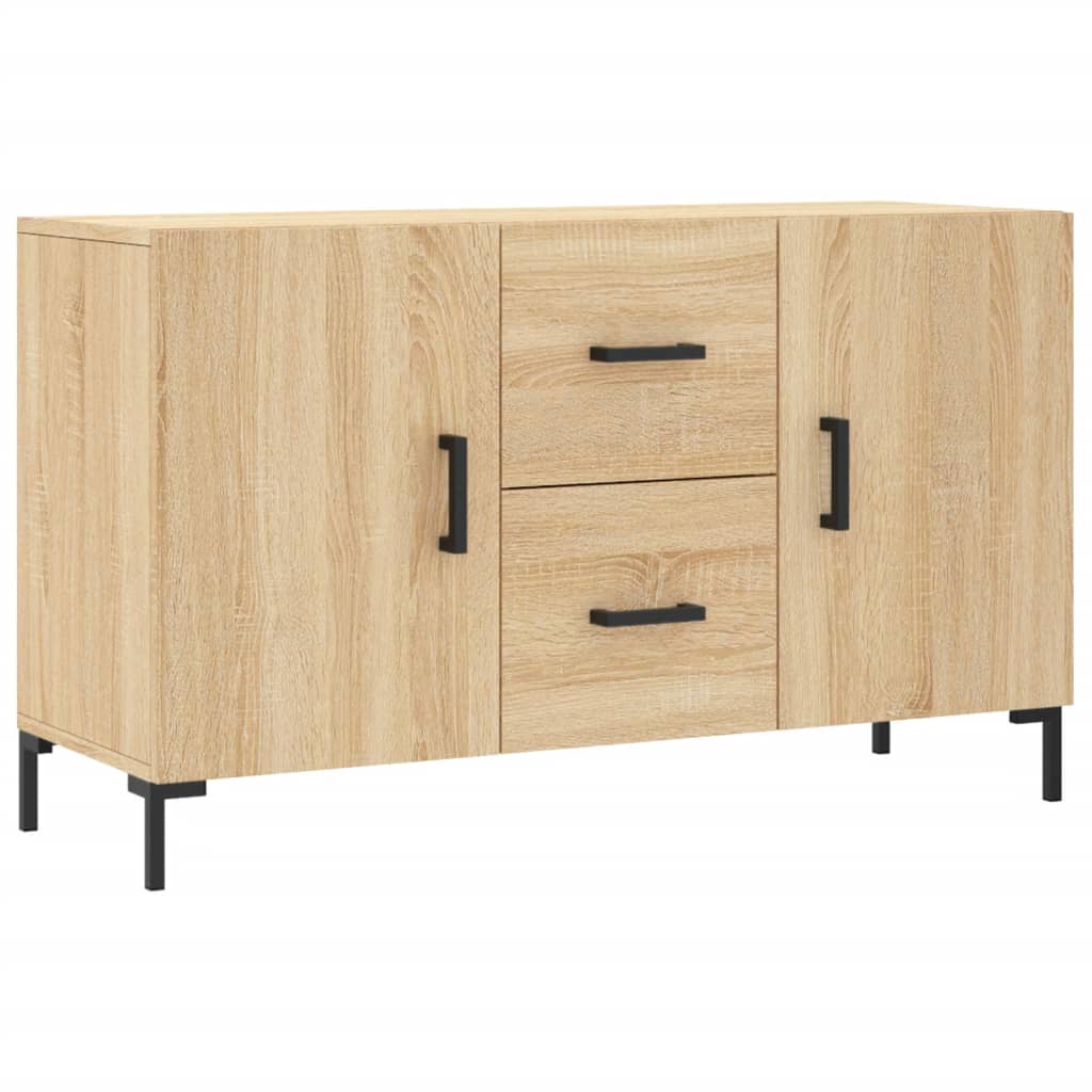 skænk 100x36x60 cm konstrueret træ sonoma-eg