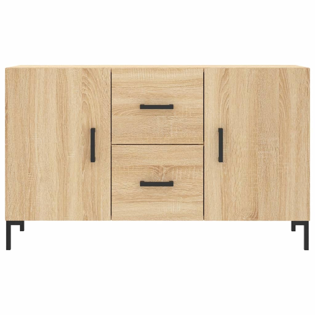 skænk 100x36x60 cm konstrueret træ sonoma-eg