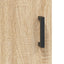 skænk 100x36x60 cm konstrueret træ sonoma-eg