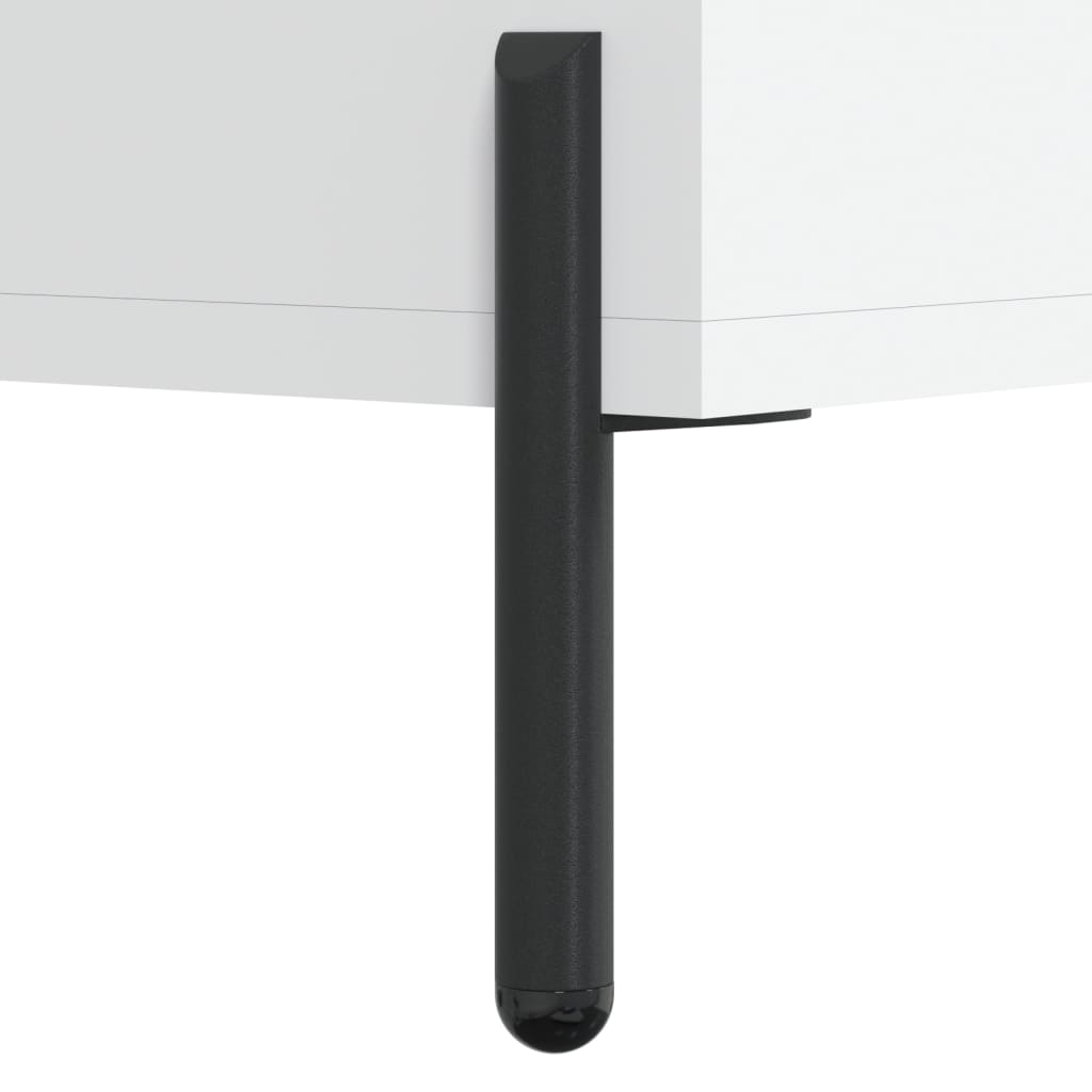 skænk 100x36x60 cm konstrueret træ hvid