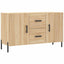 skænk 100x36x60 cm konstrueret træ sonoma-eg