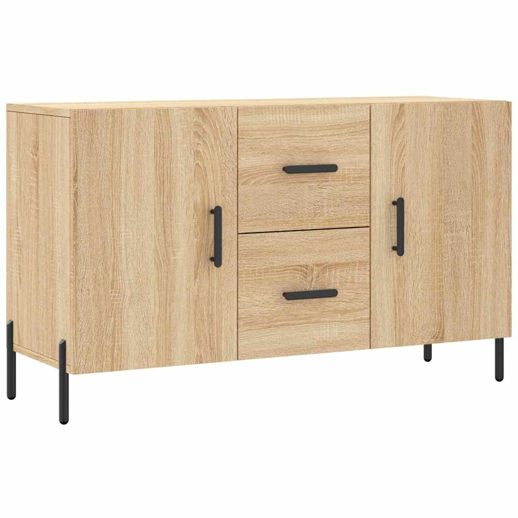 skænk 100x36x60 cm konstrueret træ sonoma-eg