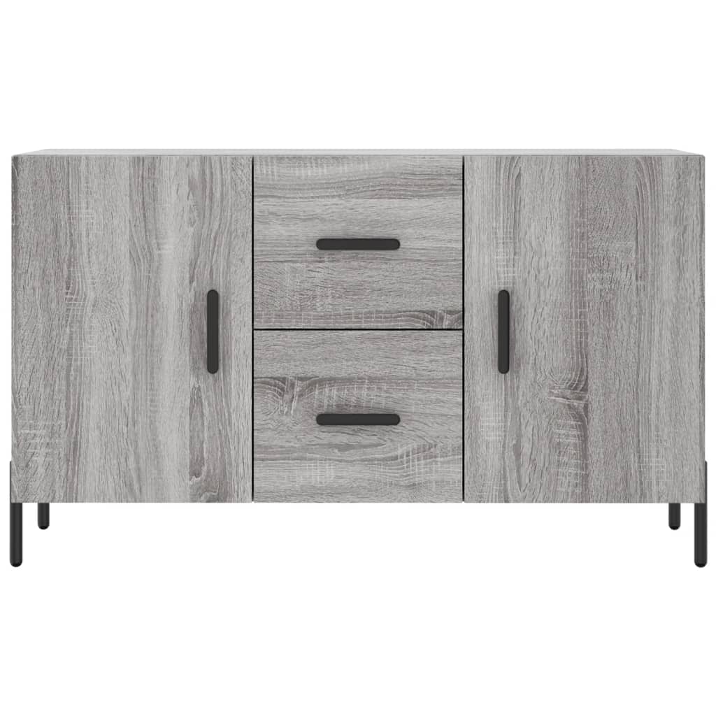 skænk 100x36x60 cm konstrueret træ grå sonoma-eg