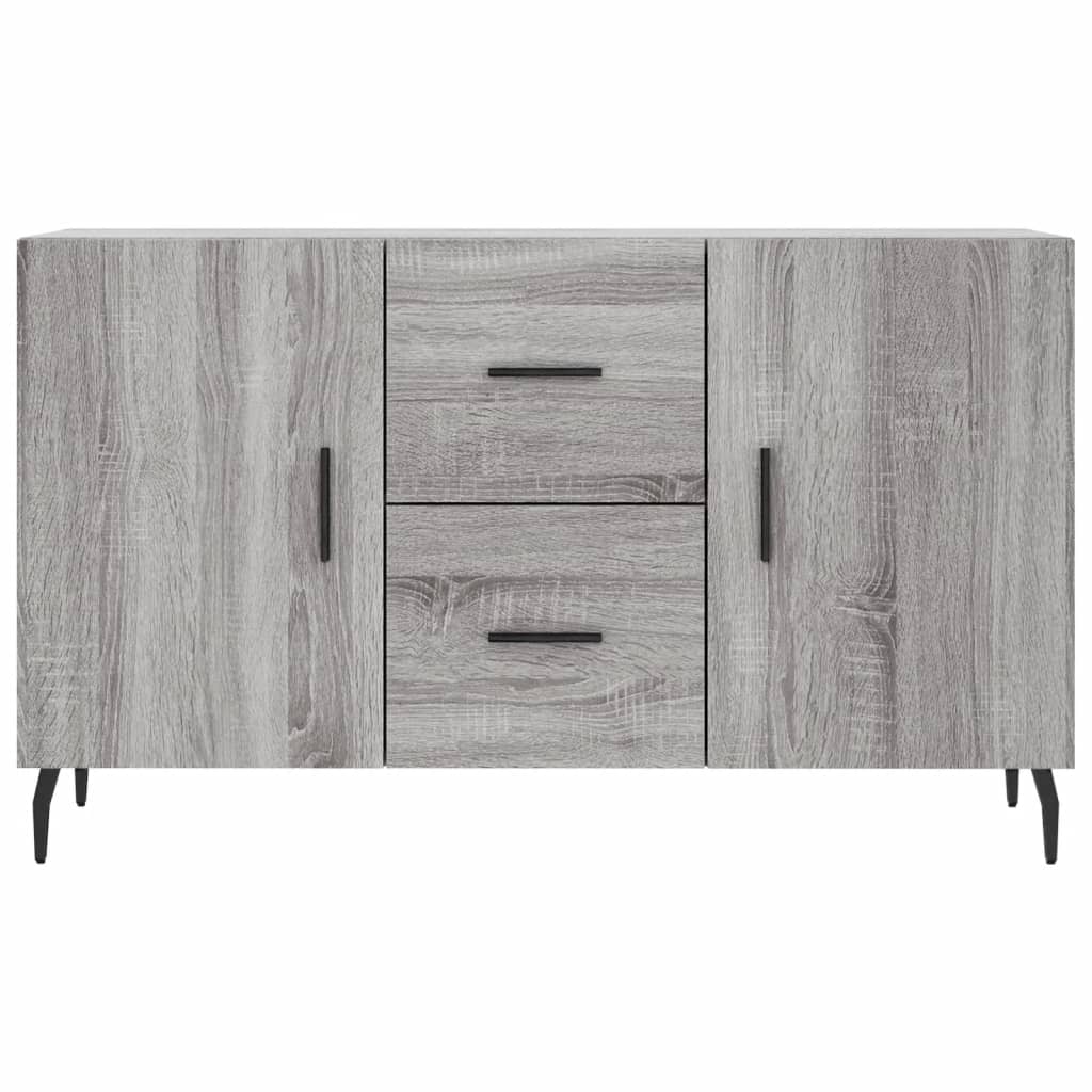 skænk 100x36x60 cm konstrueret træ grå sonoma-eg