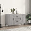 skænk 100x36x60 cm konstrueret træ grå sonoma-eg