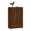 skab 69,5x31x115 cm konstrueret træ brun sonoma-eg