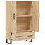 skab 69,5x31x115 cm konstrueret træ sonoma-eg