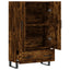 skab 69,5x31x115 cm konstrueret træ røget sonoma-eg