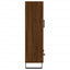 skab 69,5x31x115 cm konstrueret træ brun sonoma-eg
